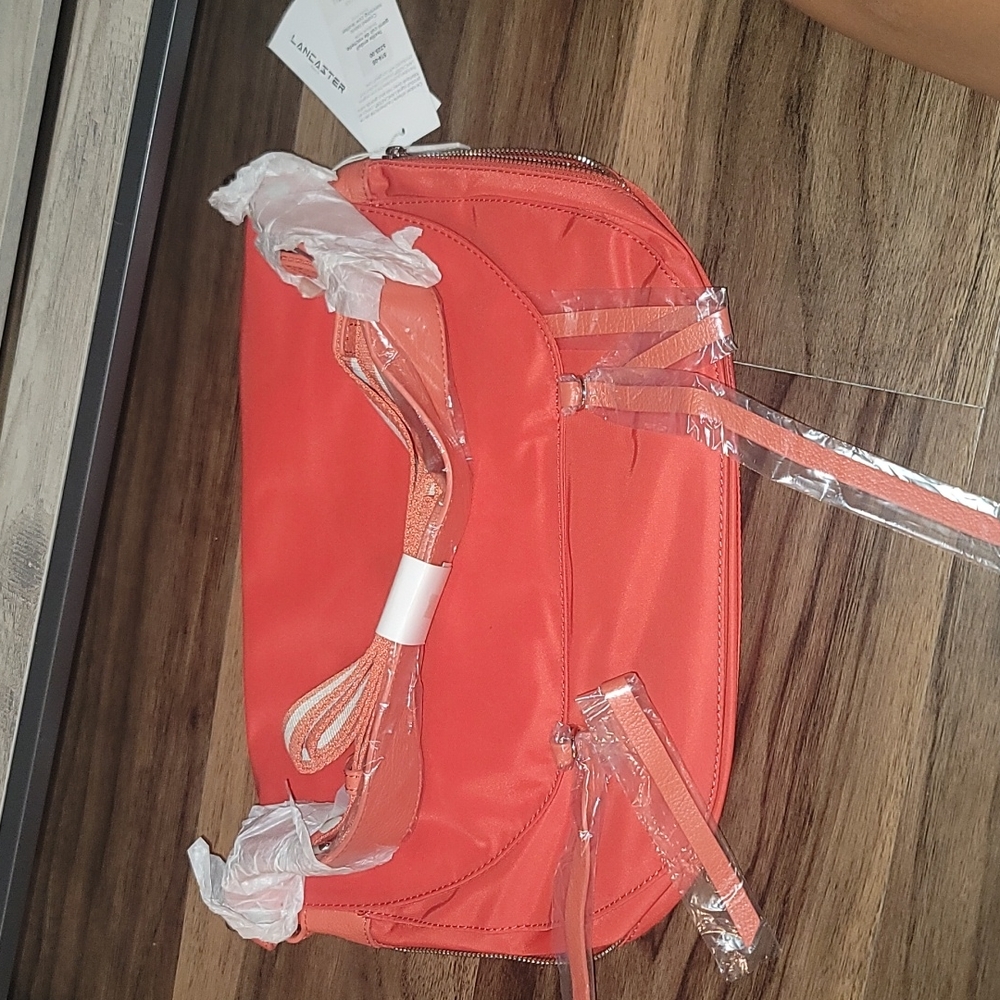 Lancaster bag orange color